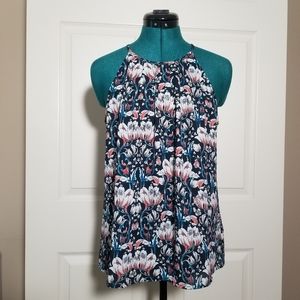 BR floral tank blouse